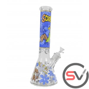 SCOOBY AND SHAGGY TEAM UP GLASS BEAKER 14inch